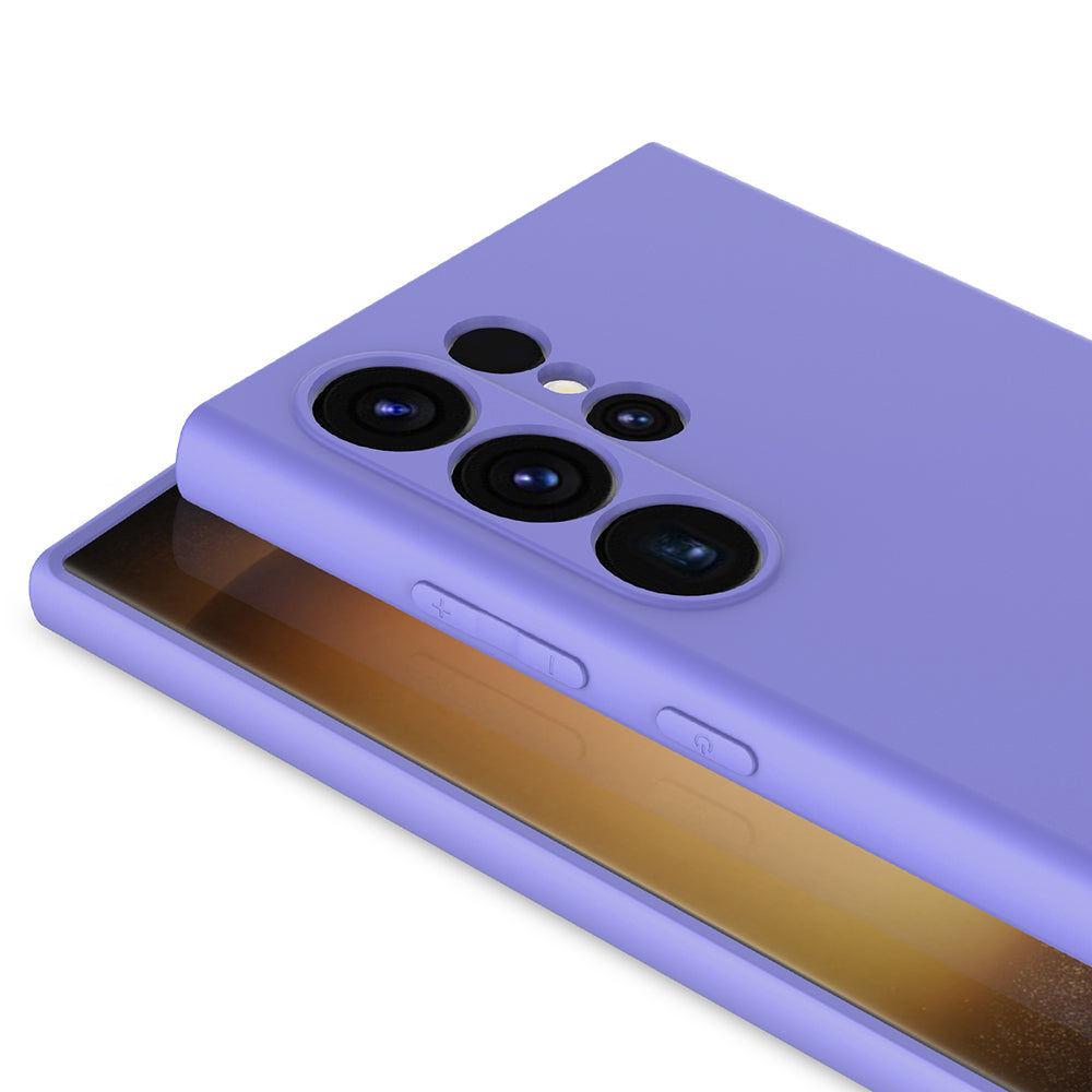 Galaxy S25 Ultra Case Zore Mara Launch Cover Lilac