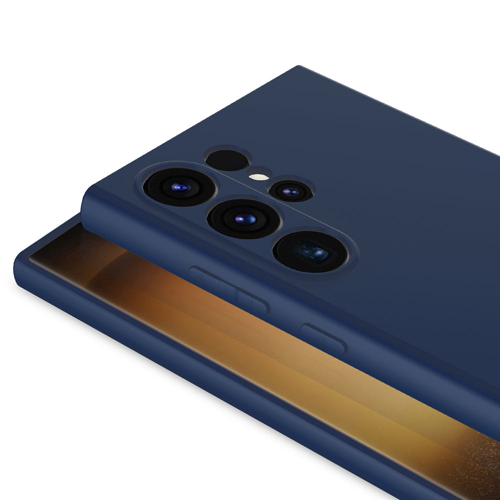 Galaxy S25 Ultra Case Zore Mara Launch Cover Navy Blue