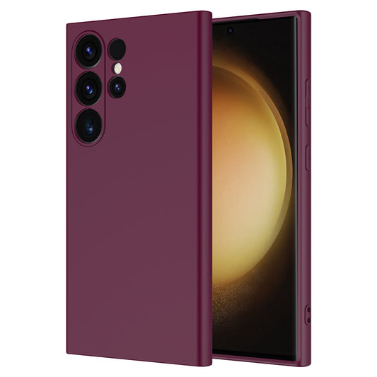 Galaxy S25 Ultra Case Zore Mara Launch Cover Dark Purple