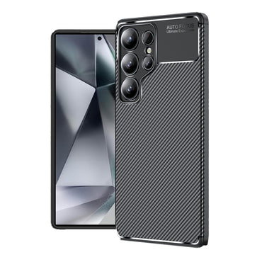 Galaxy S25 Ultra Case Zore Negro Silicone Cover Black