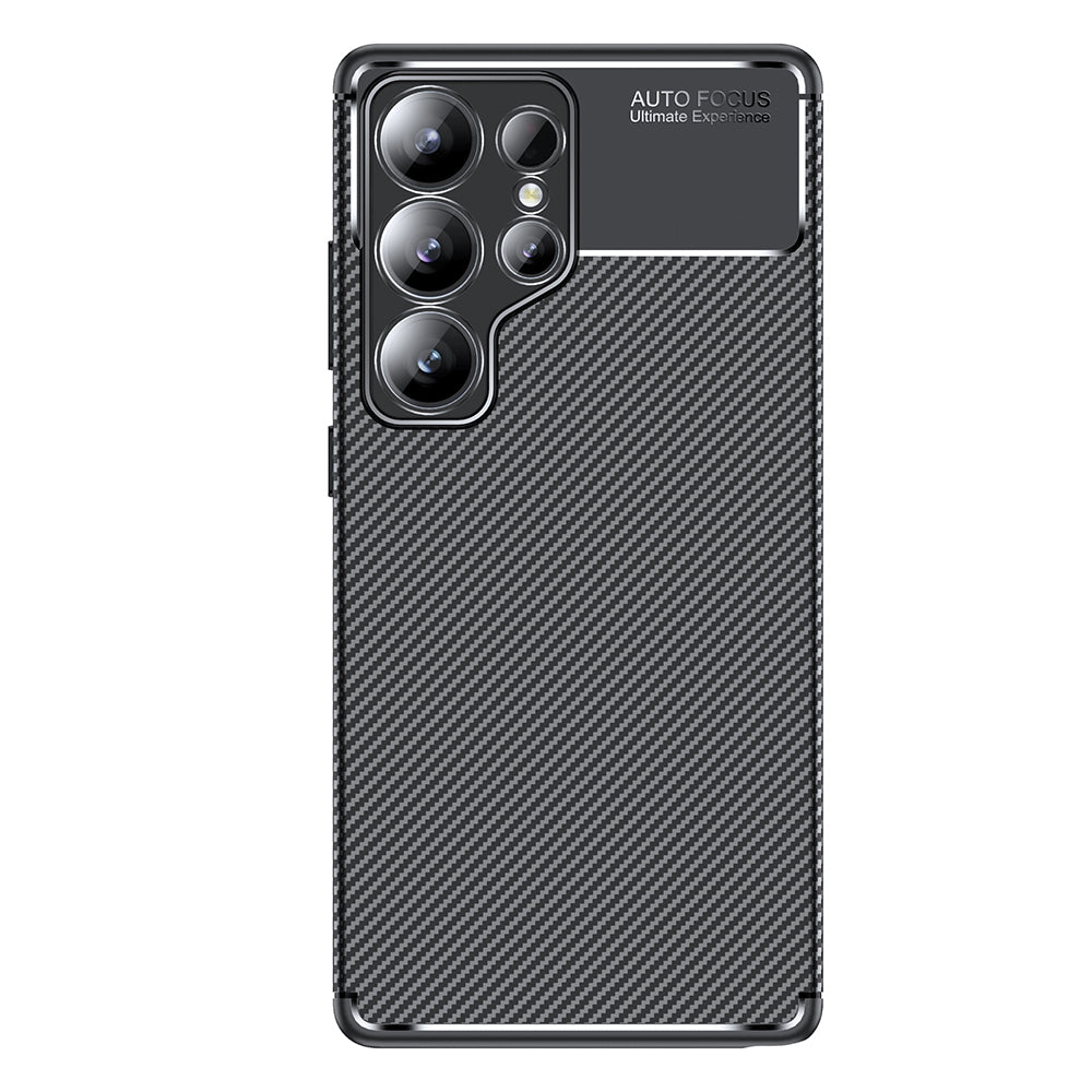 Galaxy S25 Ultra Case Zore Negro Silicone Cover Black