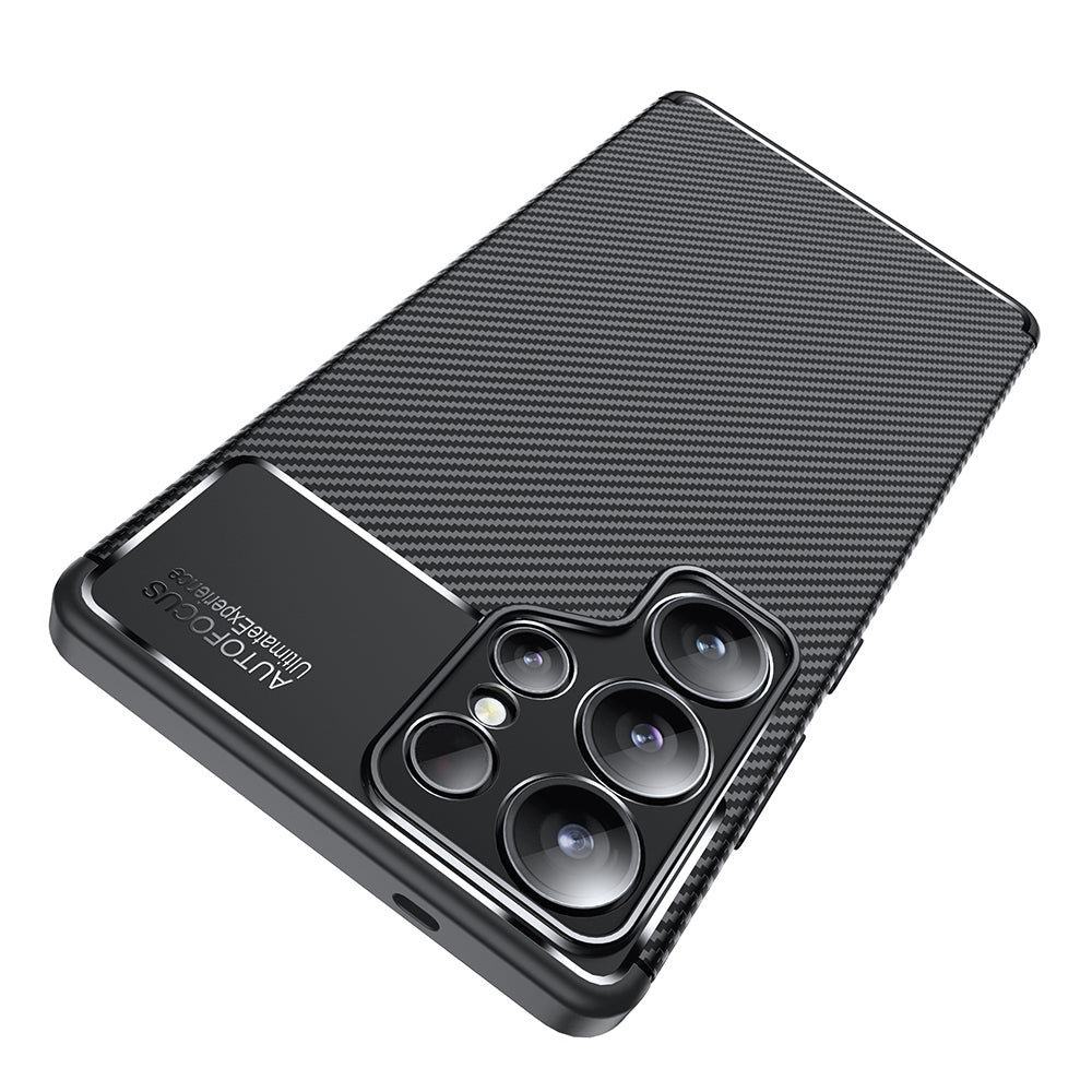 Galaxy S25 Ultra Case Zore Negro Silicone Cover Black