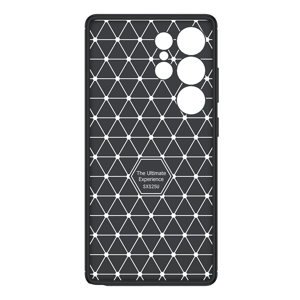 Galaxy S25 Ultra Case Zore Negro Silicone Cover Black