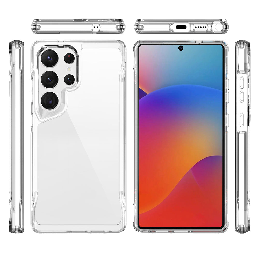 Galaxy S25 Ultra Case Zore T-Max Cover Transparent