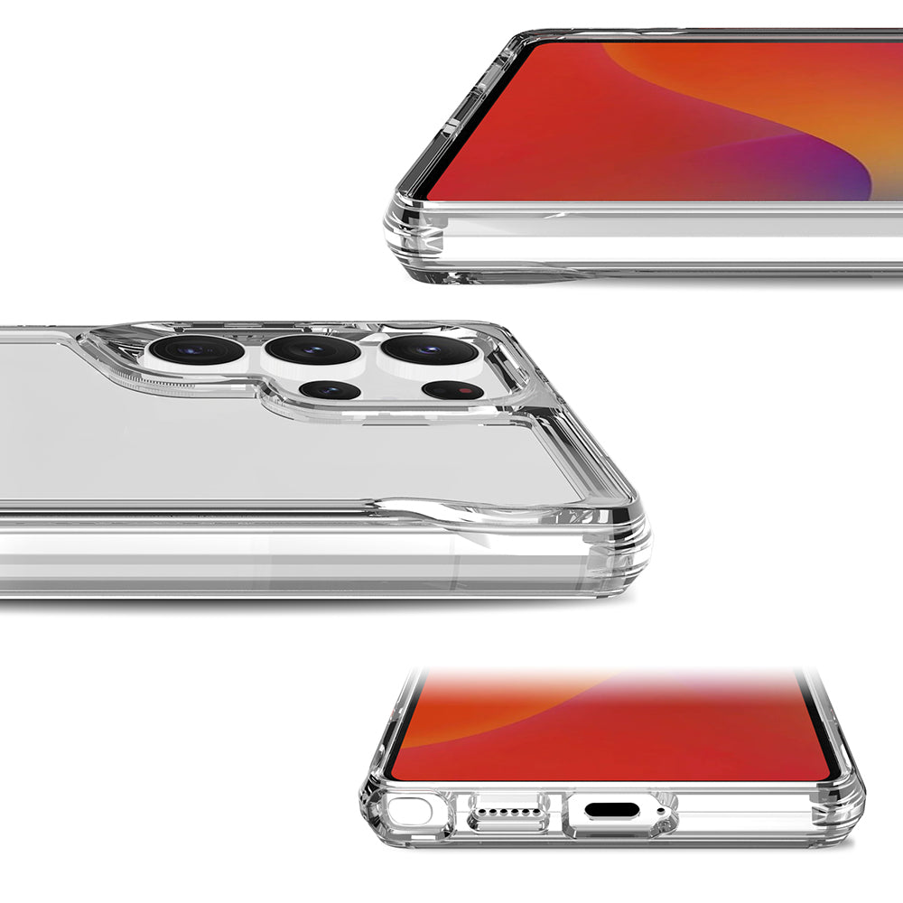Galaxy S25 Ultra Case Zore T-Max Cover Transparent