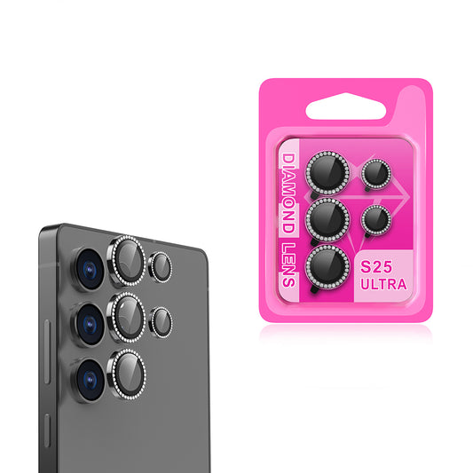 Galaxy S25 Ultra Zore CL-06 Camera Lens Protector Black
