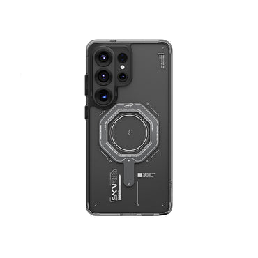 Galaxy S26 Ultra Kılıf Skinarma M-safe Şarj Özellikli Airbag Tasarımlı Magma Kapak