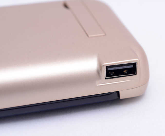 Galaxy S8 Plus Charging Case External Battery Gold