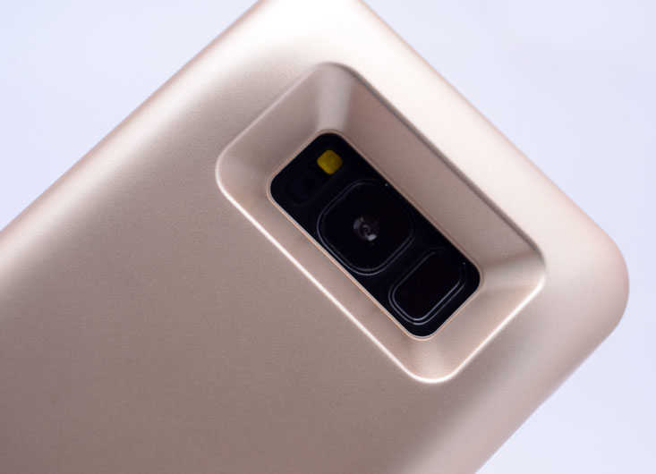 Galaxy S8 Plus Charging Case External Battery Gold