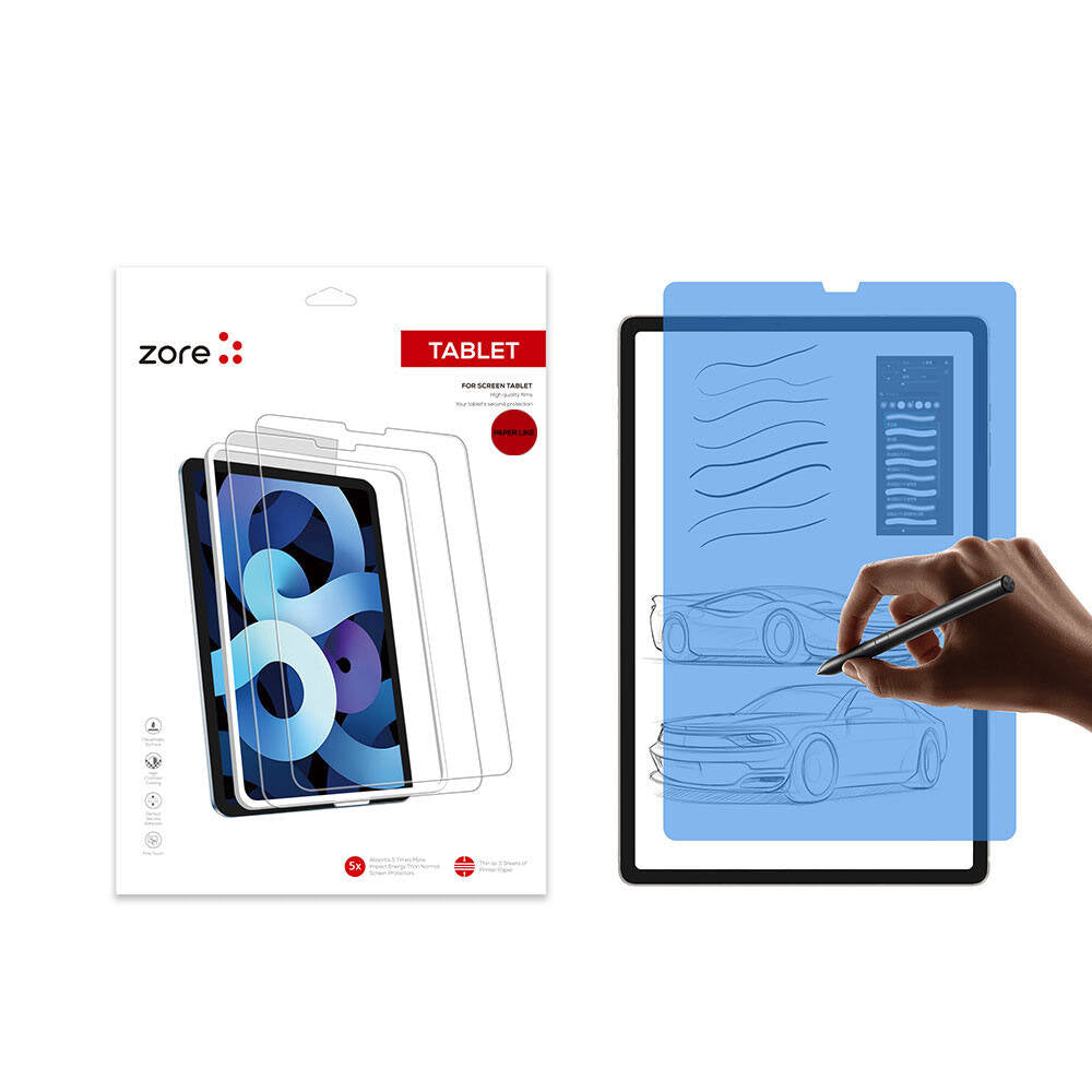 Galaxy Tab A9 Kağıt Hisli Mat Zore Paper-Like Ekran Koruyucu