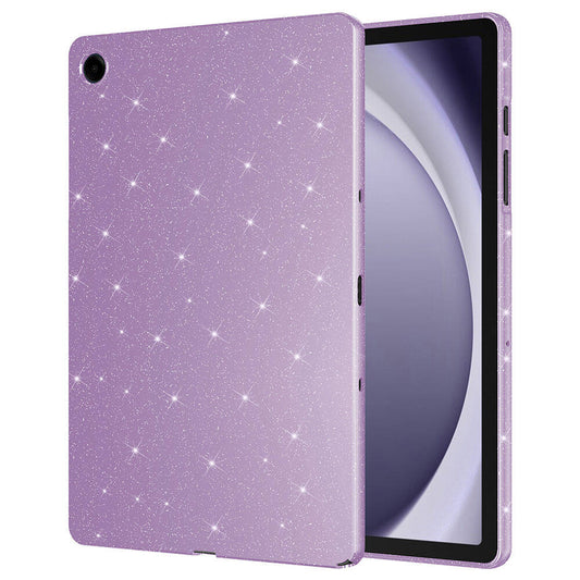 Galaxy Tab A9 Plus Glittery Shiny Zore Tablet Cotton Case Lilac