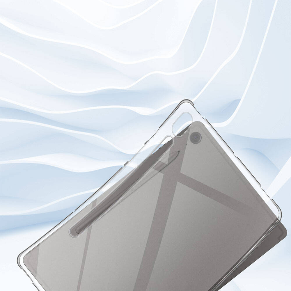 Galaxy Tab S10 FE Case Zore Tablet Super Silicone Cover Colorless