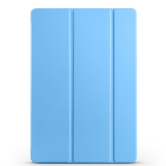 Galaxy Tab S10 FE Plus Zore Smart Cover with Pen Compartment and Stand 1-in-1 Case Blue