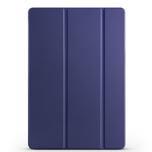 Galaxy Tab S10 FE Plus Zore Smart Cover with Pen Compartment and Stand 1-in-1 Case Navy Blue