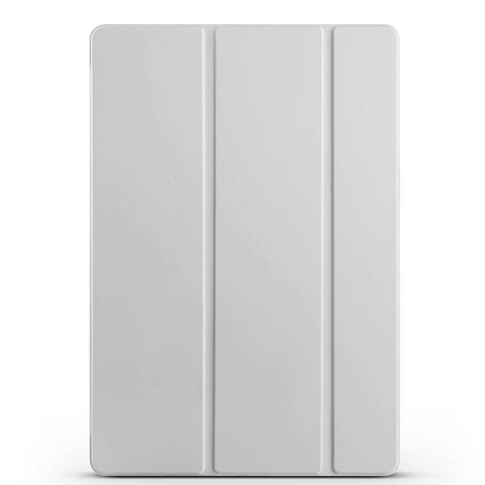 Galaxy Tab S10 FE Plus Zore Smart Cover with Pen Compartment and Stand 1-in-1 Case Gray