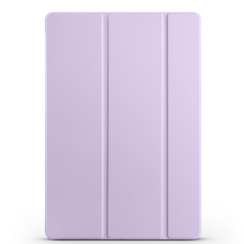 Galaxy Tab S10 FE Plus Zore Smart Cover with Pen Compartment and Stand 1-in-1 Case Lilac