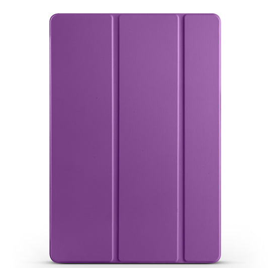 Galaxy Tab S10 FE Plus Zore Smart Cover with Pen Compartment and Stand 1-in-1 Case Purple