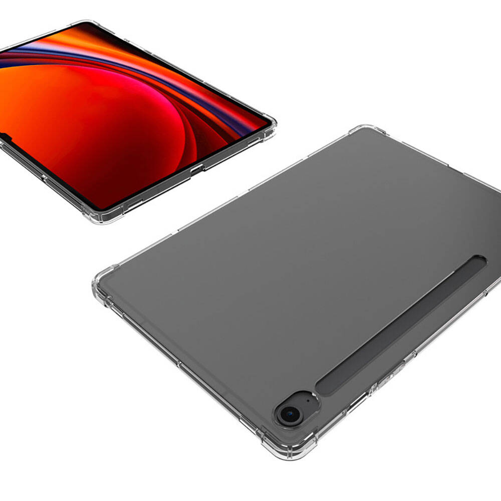 Galaxy Tab S10 Lite Case Zore Tablet Nitro Anti Shock Silicone Cover Colorless