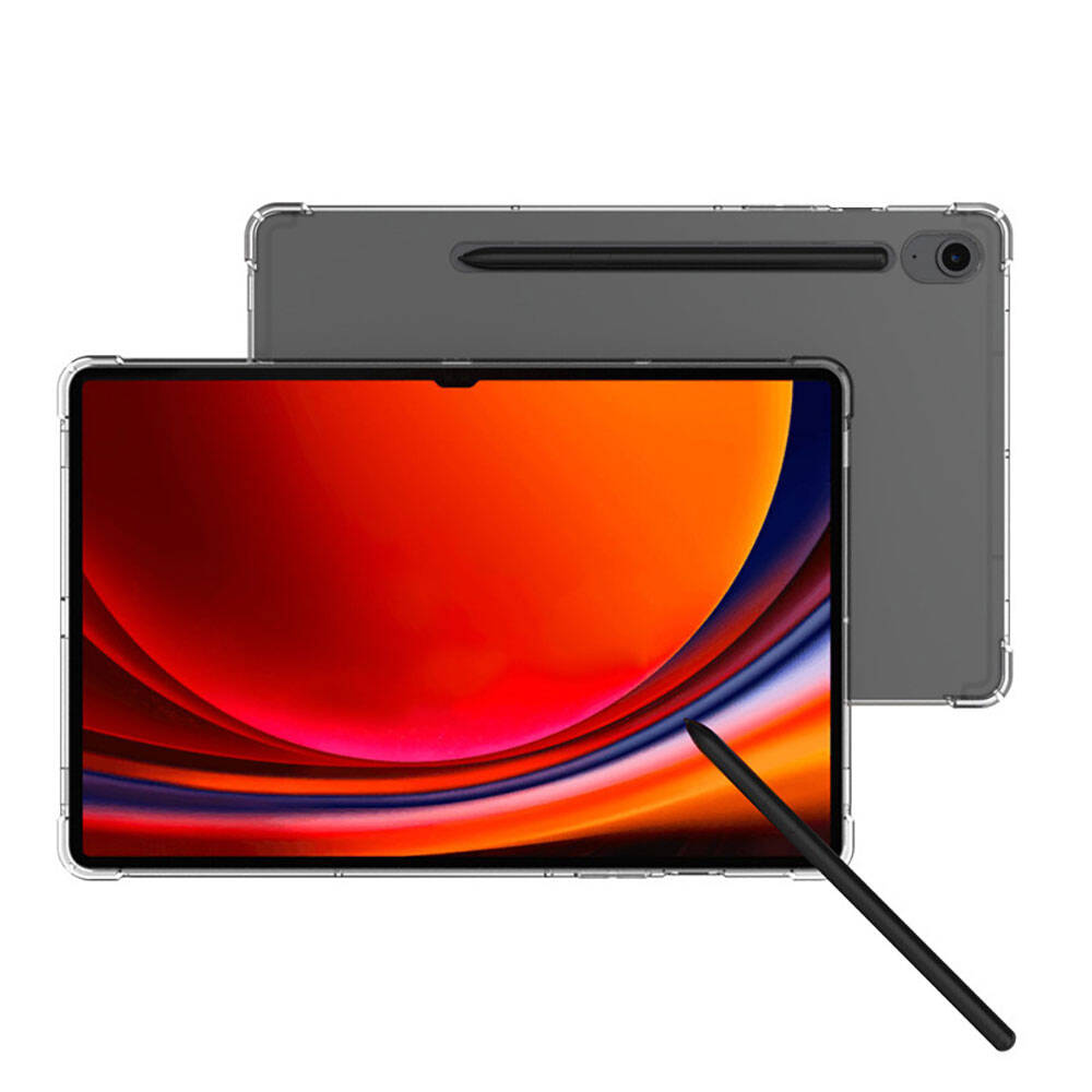 Galaxy Tab S10 Lite Case Zore Tablet Nitro Anti Shock Silicone Cover Colorless