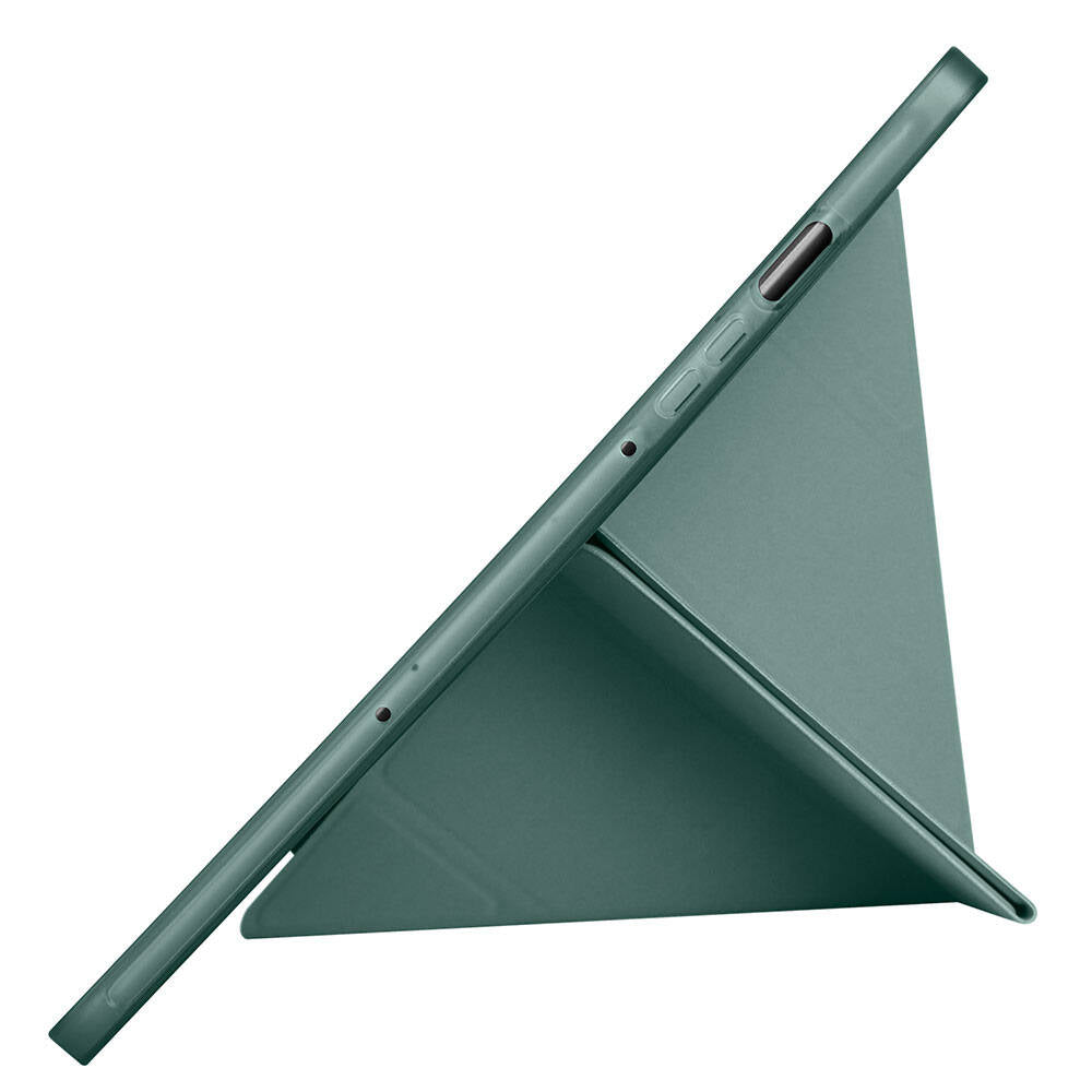 Galaxy Tab S10 Lite Case Zore Tri Folding Stand Case with Pen Compartment Lilac