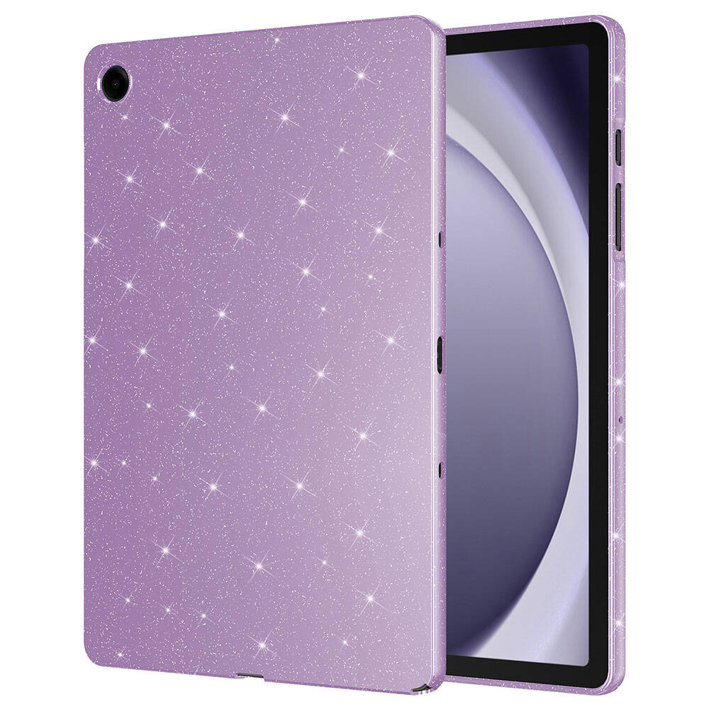 Galaxy Tab S10 Lite Glittery Shiny Zore Tablet Cotton Case Lilac