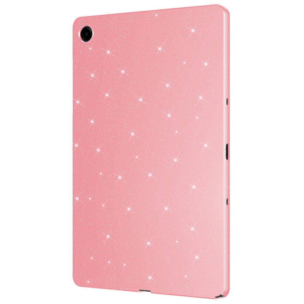 Galaxy Tab S10 Lite Glitter Shiny Look Zore Tablet Cotton Case Silver