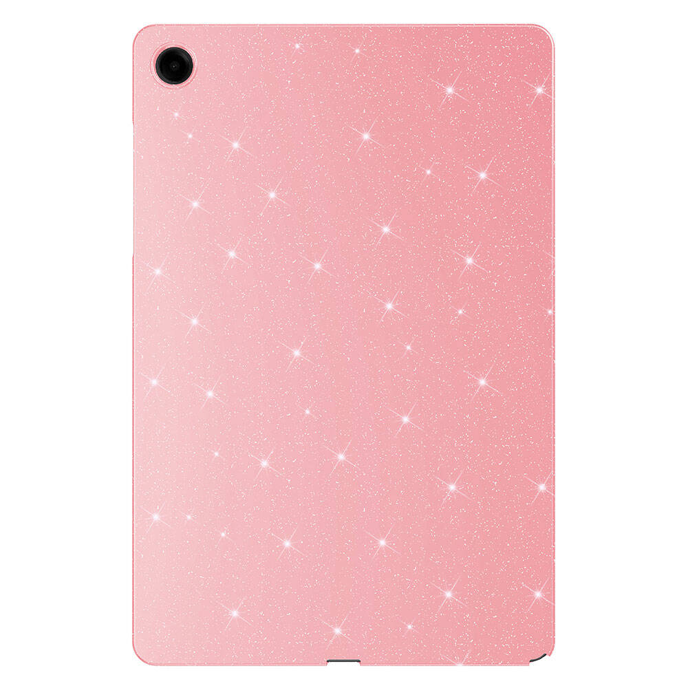 Galaxy Tab S10 Lite Simli Parlak Görünümlü Zore Tablet Koton Kılıf Siyah