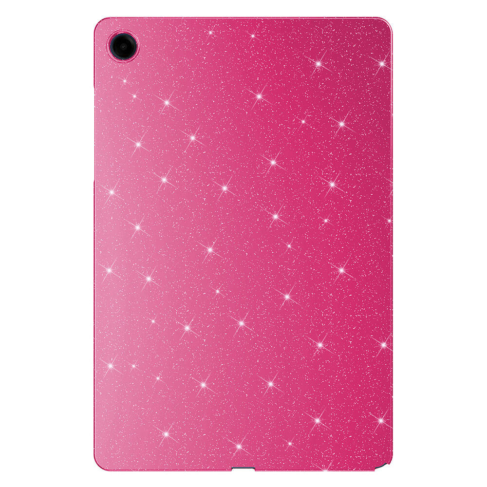 Galaxy Tab S10 Lite Simli Parlak Görünümlü Zore Tablet Koton Kılıf Pembe