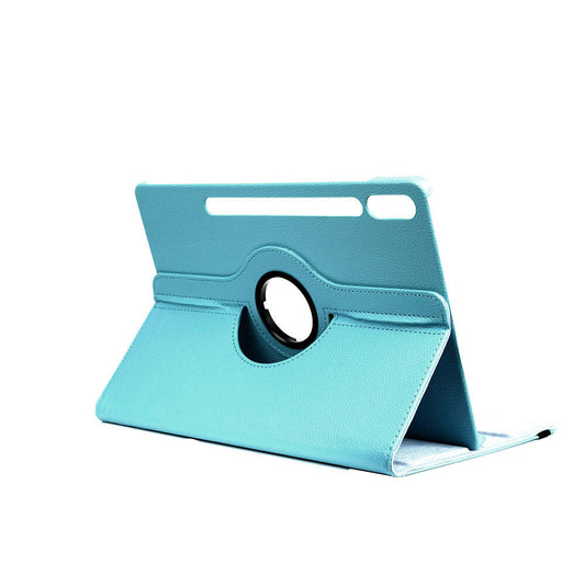 Galaxy Tab S10 Plus Zore Rotating Stand Case Blue