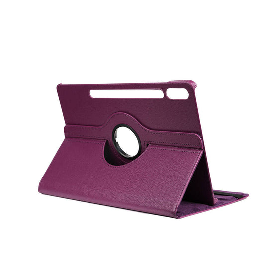 Galaxy Tab S10 Plus Zore Rotating Stand Case Purple