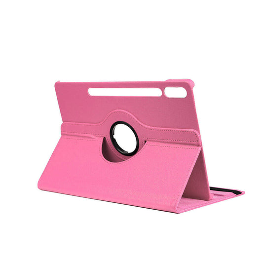 Galaxy Tab S10 Plus Zore Rotating Stand Case Pink
