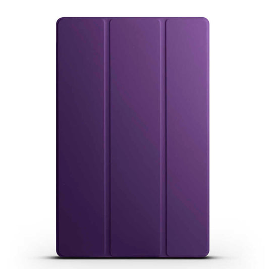 Galaxy Tab S10 Plus Zore Smart Cover Stand 1-in-1 Case Purple