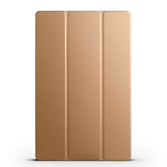 Galaxy Tab S10 Plus Zore Smart Cover Stand 1-in-1 Case Gold