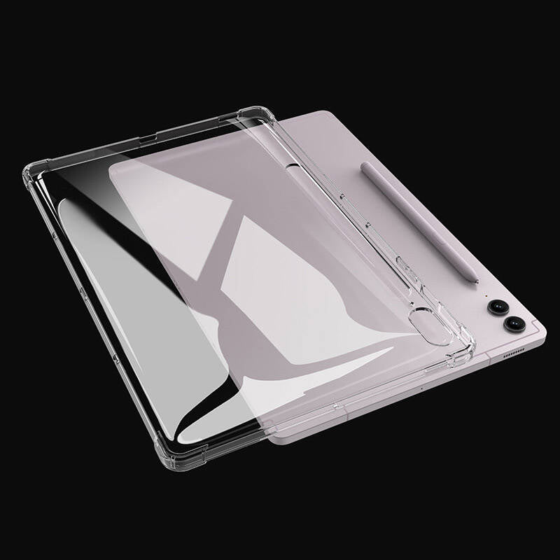 Galaxy Tab S10 Ultra Case Zore Tablet Nitro Anti Shock Silicone Cover Colorless