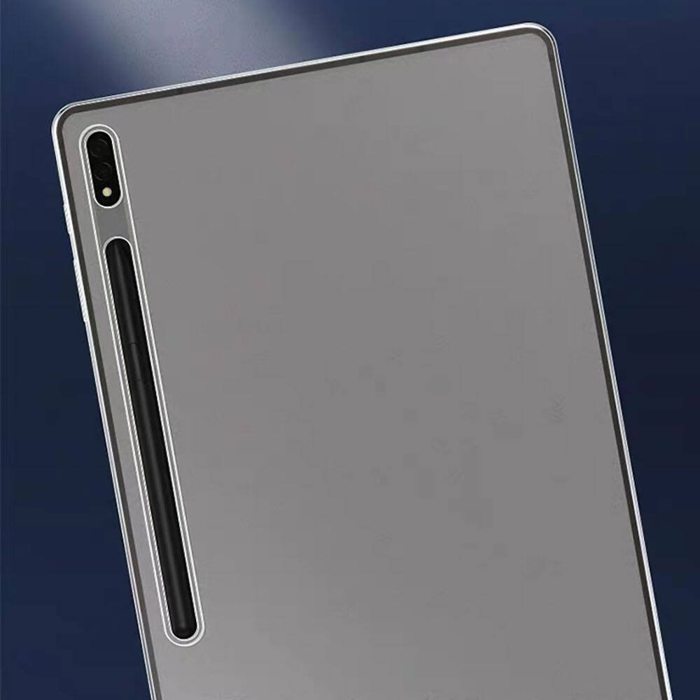 Galaxy Tab S10 Ultra Case Zore Tablet Super Silicone Cover Colorless