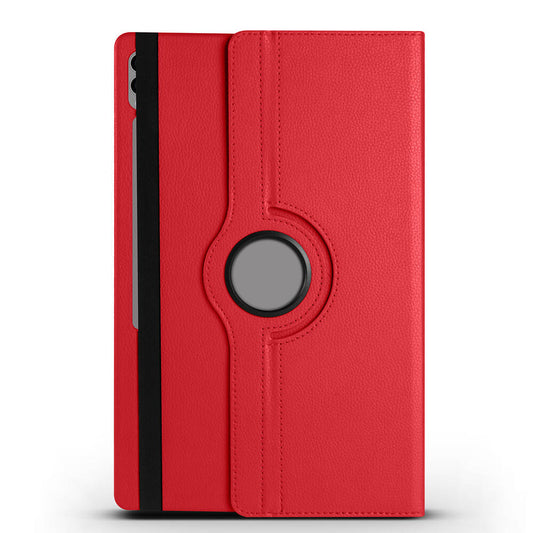 Galaxy Tab S10 Ultra Zore Rotating Stand Case Red