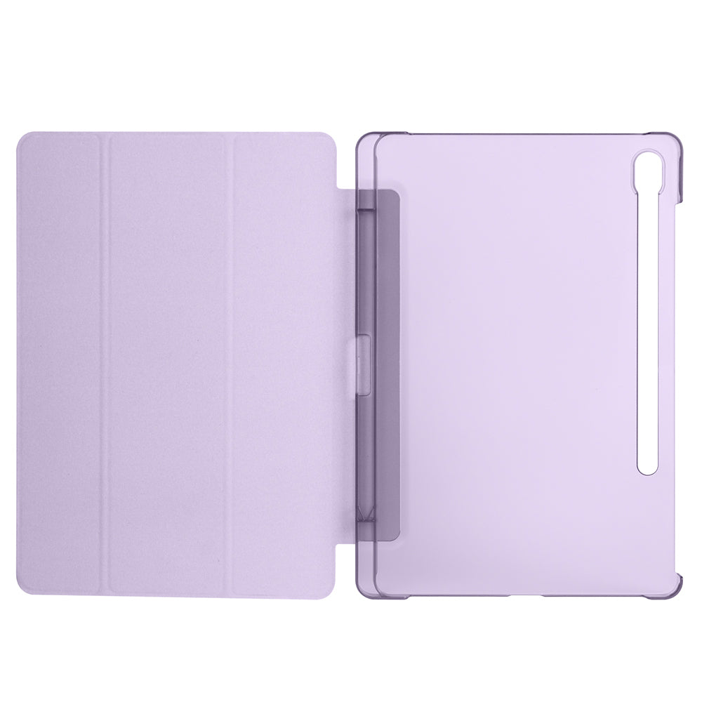Galaxy Tab S9 FE Zore Smart Cover with Pen Compartment and Stand 1-in-1 Case Petrol Blue