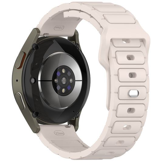 Galaxy Watch 46mm Zore KRD-132 22mm Silikon Kordon Strap Kayış Starlight