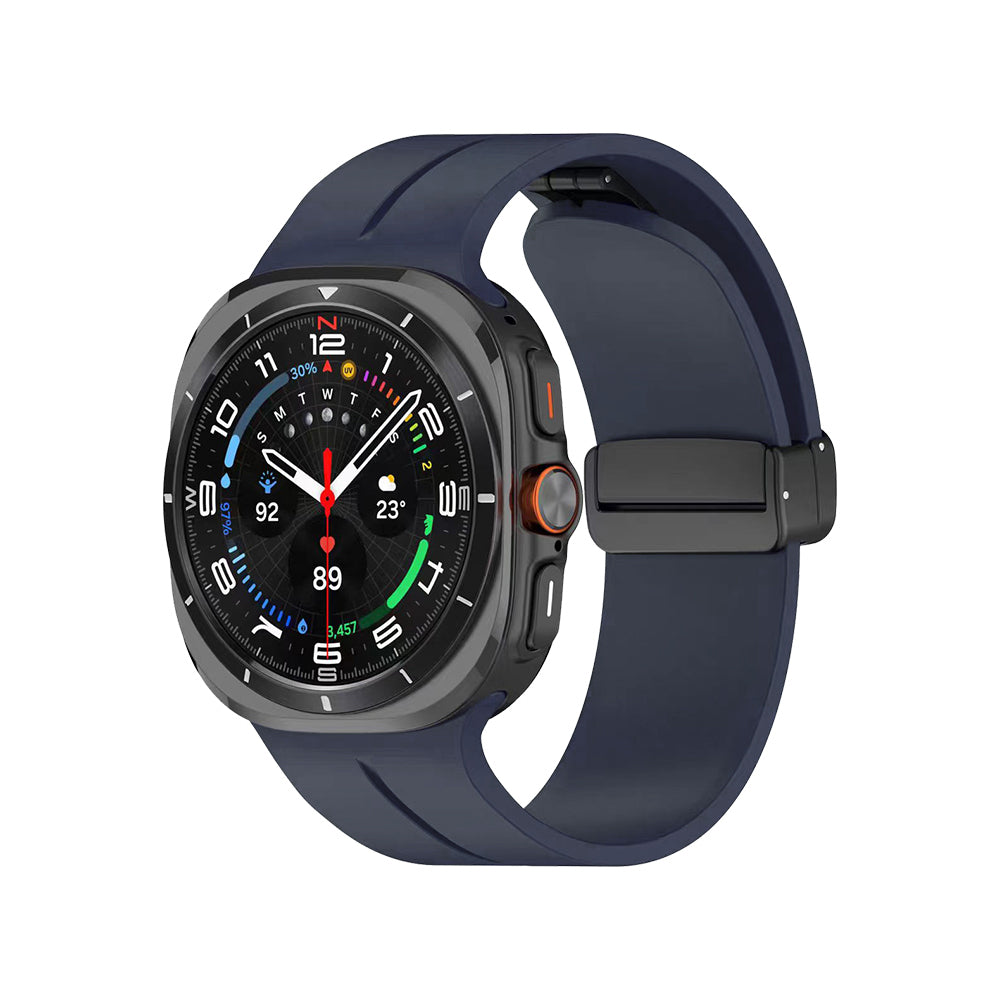 Galaxy Watch 8 40mm KRD-84 22mm Silicone Strap Navy Blue