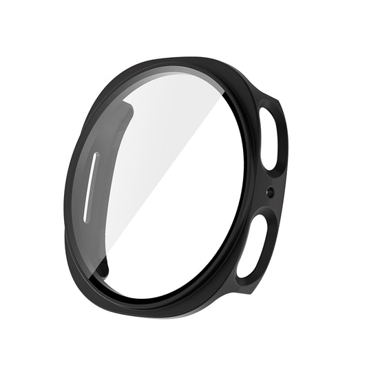 Galaxy Watch 8 40mm Hard PC Case and Screen Protector Zore Watch Gard 38 Black