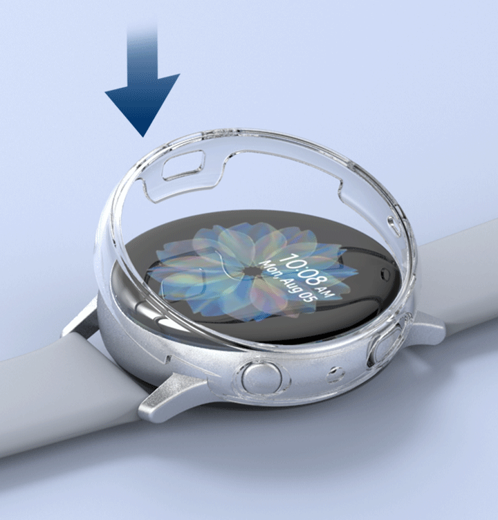 Galaxy Watch Active 2 40mm Case Araree Nukin Cover Colorless