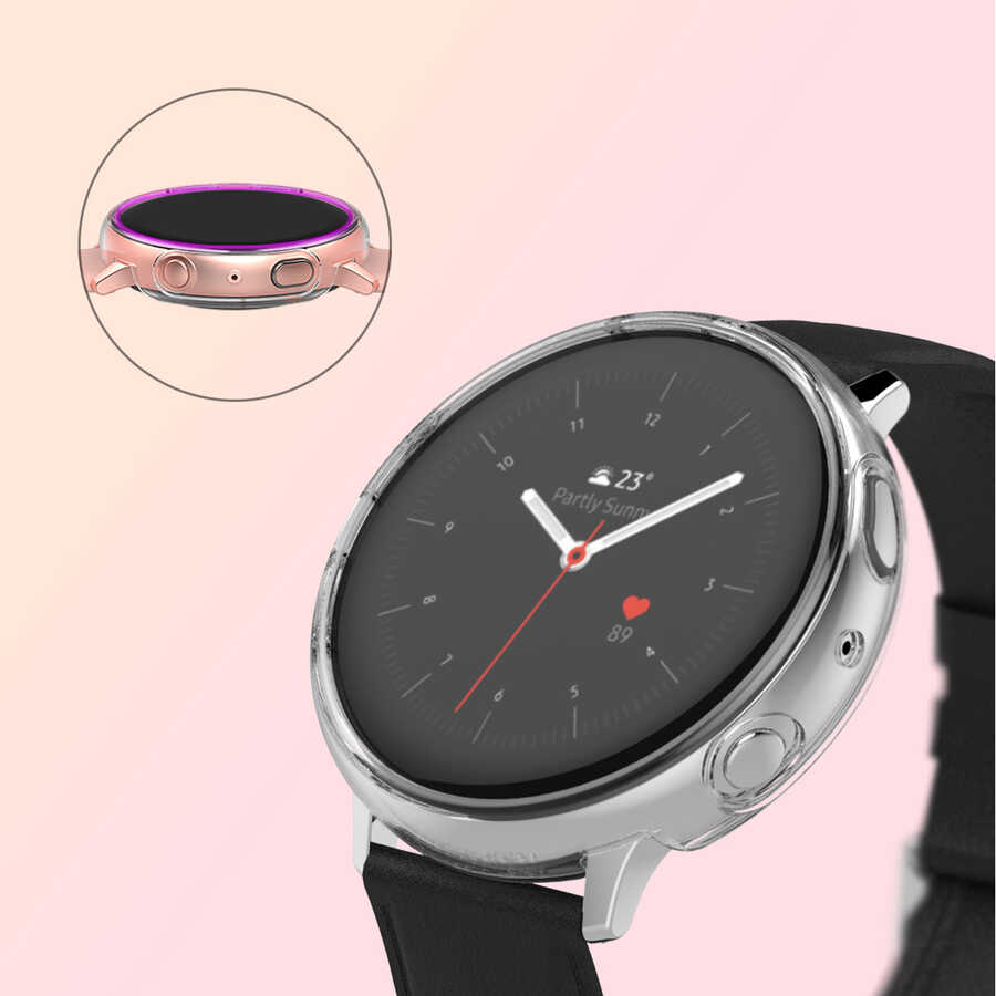 Galaxy Watch Active 2 44mm Case Araree Nukin Cover Colorless