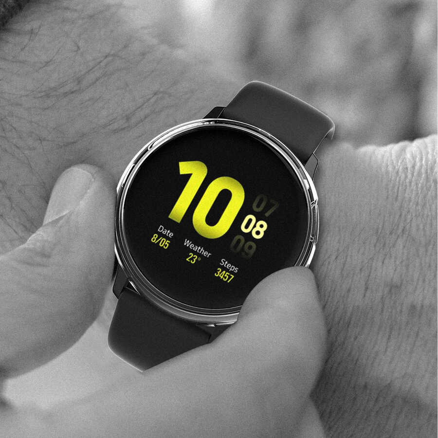 Galaxy Watch Active 2 44mm Case Araree Nukin Cover Colorless