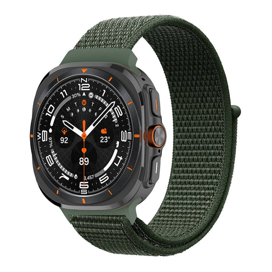 Galaxy Watch Ultra 47mm Zore KRD-03 Mesh Strap Dark Green