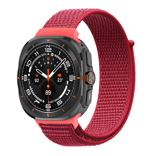 Galaxy Watch Ultra 47mm Zore KRD-03 Mesh Strap Red