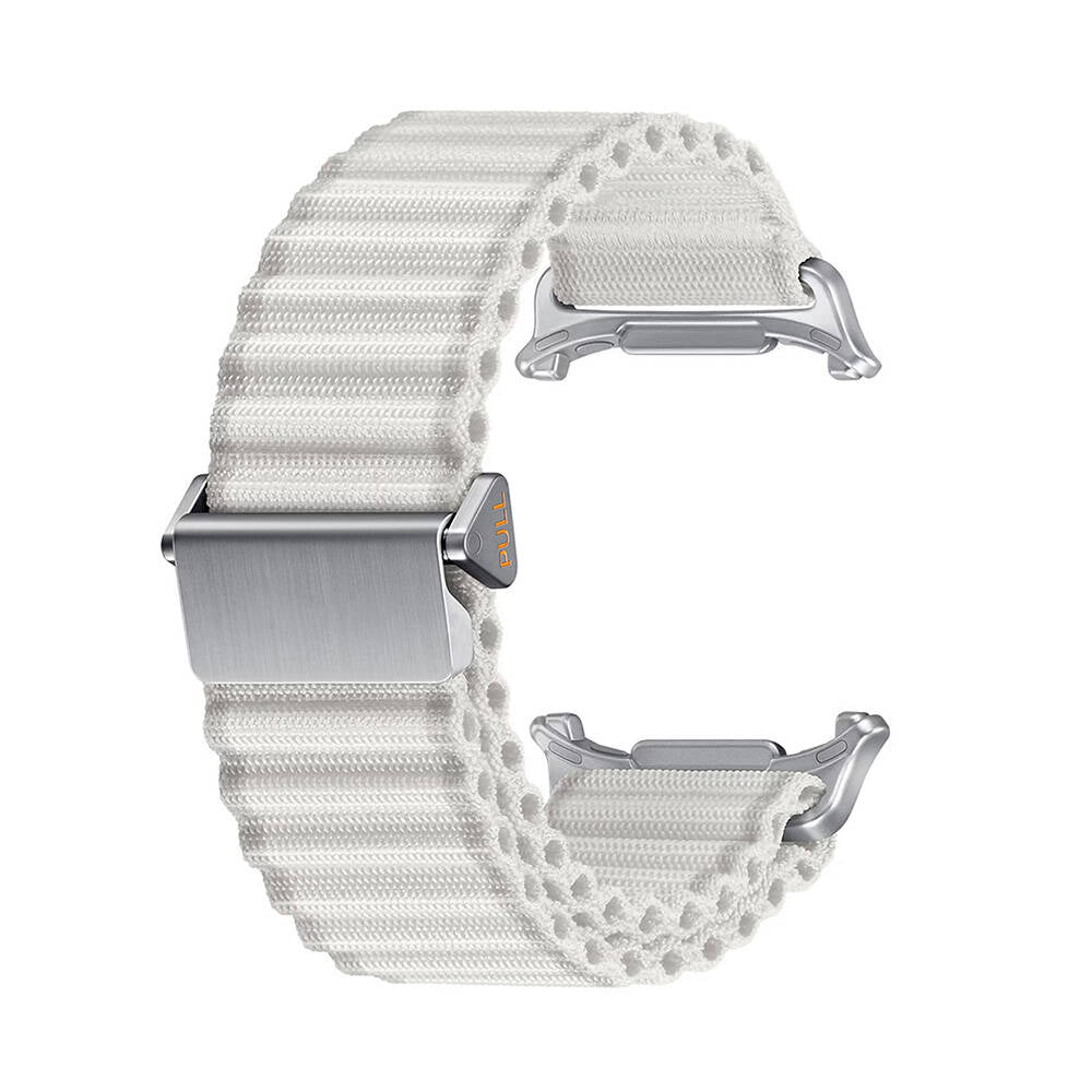Galaxy Watch Ultra 47mm Zore KRD-120 Nylon Fabric Braided Strap Green
