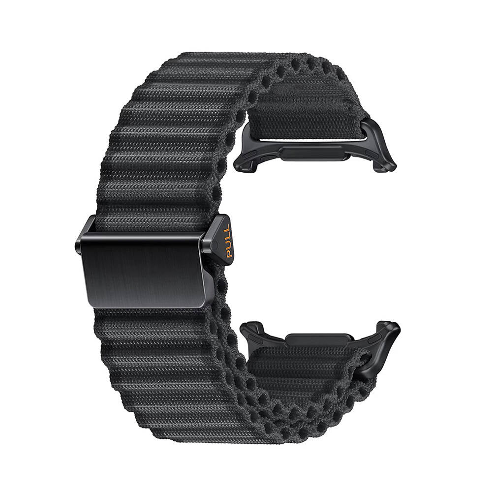 Galaxy Watch Ultra 47mm Zore KRD-120 Nylon Fabric Braided Strap Green