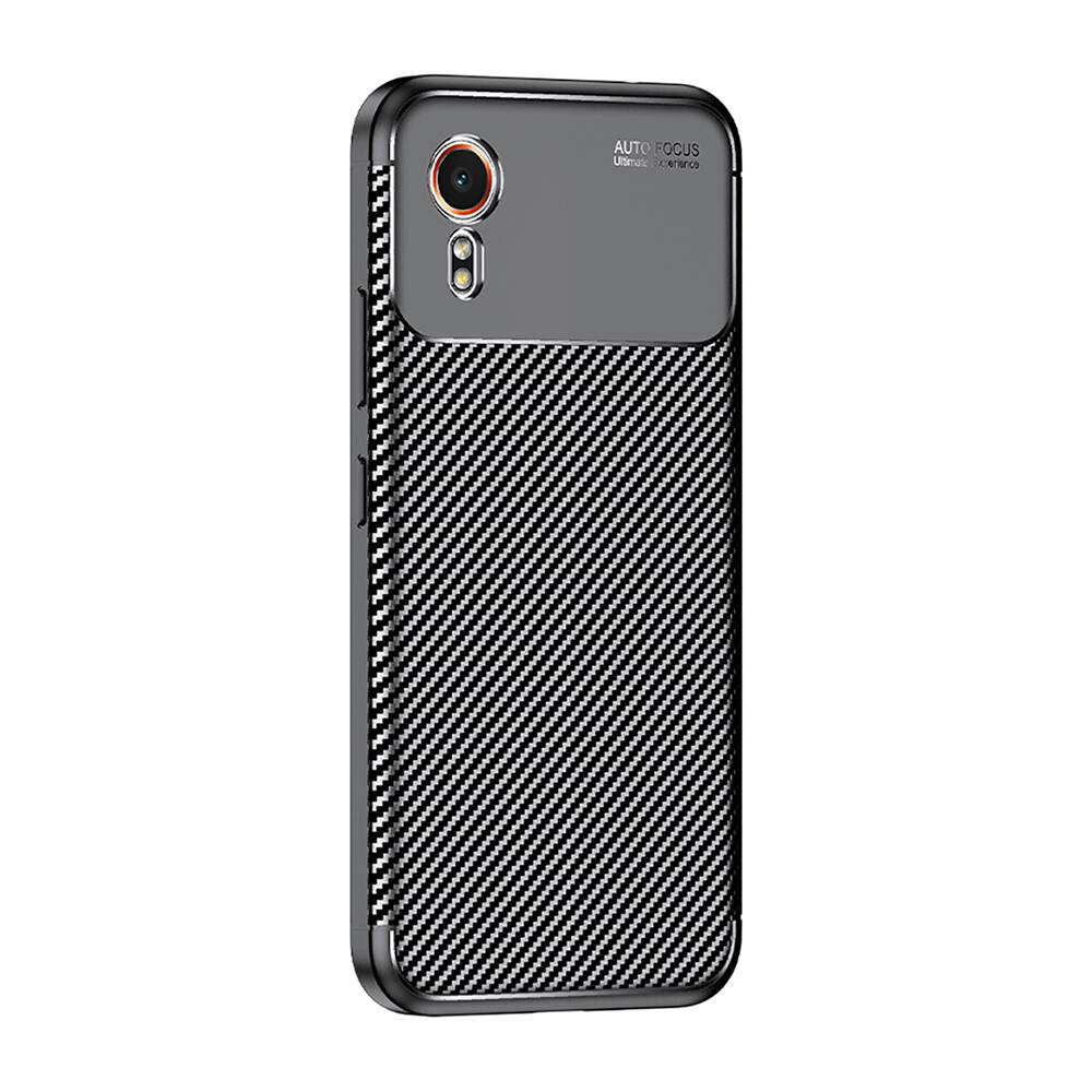 Galaxy XCover7 Case Zore Negro Silicone Cover Black