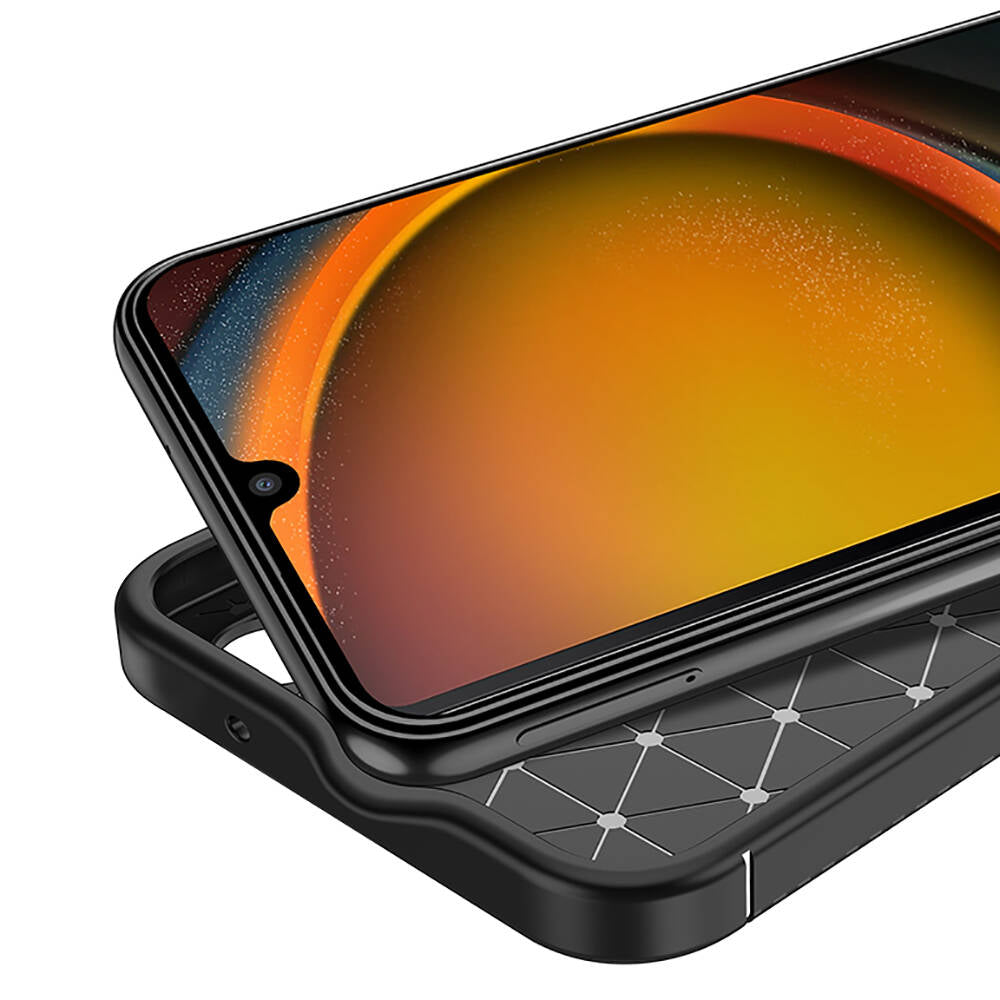 Galaxy XCover7 Case Zore Negro Silicone Cover Black