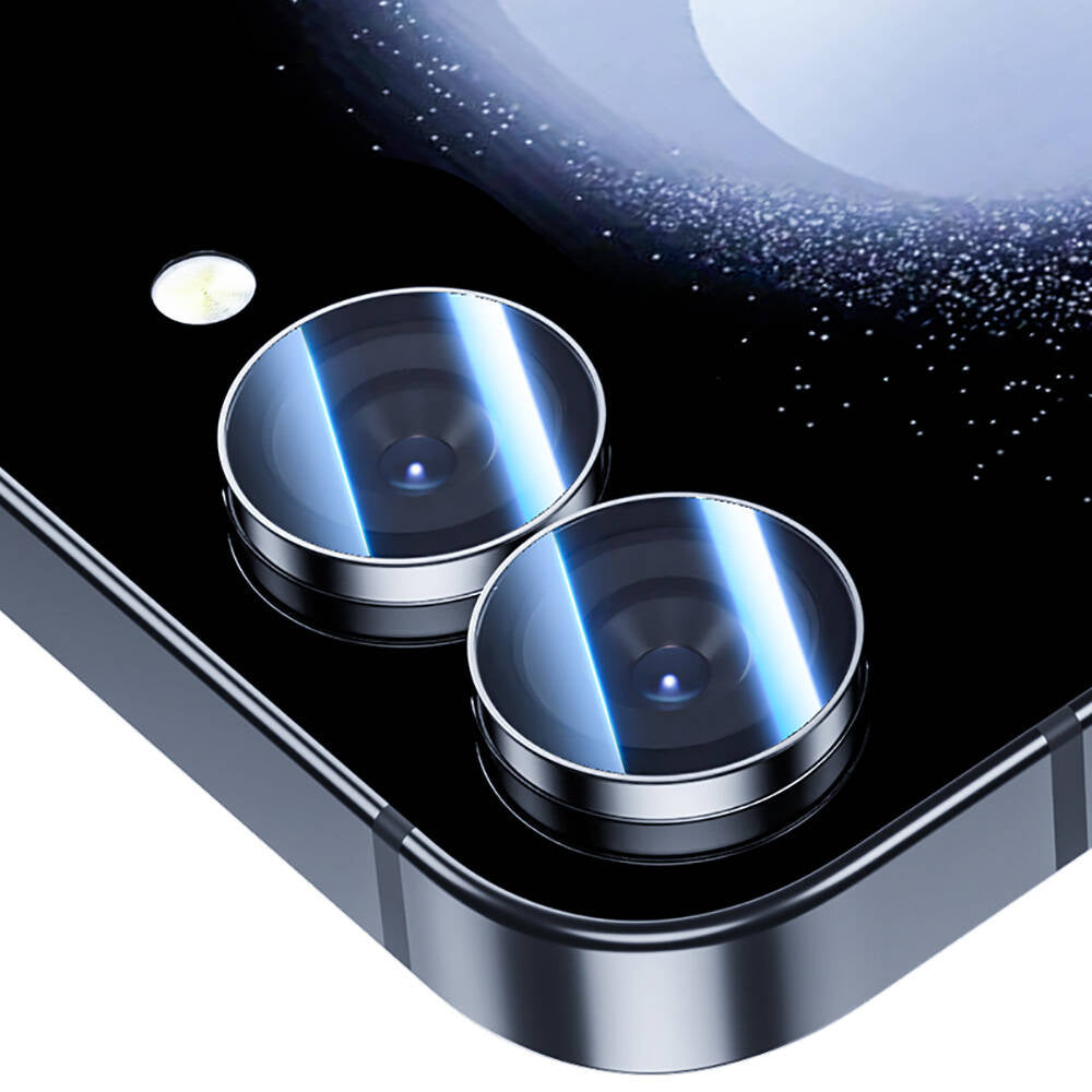 Galaxy Z Flip 6 Benks King Kong Camera Lens Protector Silver